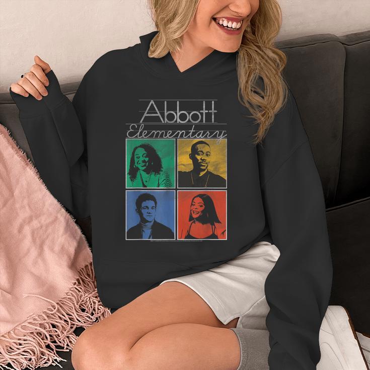 Abbott Elementary Colorful Pop Art Teachers TV Show Unisex Hoodie, funny design