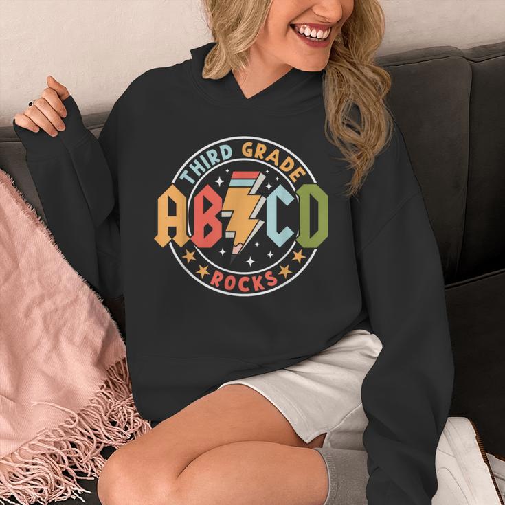 ABCD 3rd Grade Rocks Pencil Lightning Teachers Rock Boys Unisex Hoodie, funny design ABCD 3rd Grade Rocks Pencil Lightning Teachers Rock Boys Unisex Hoodie, funny design