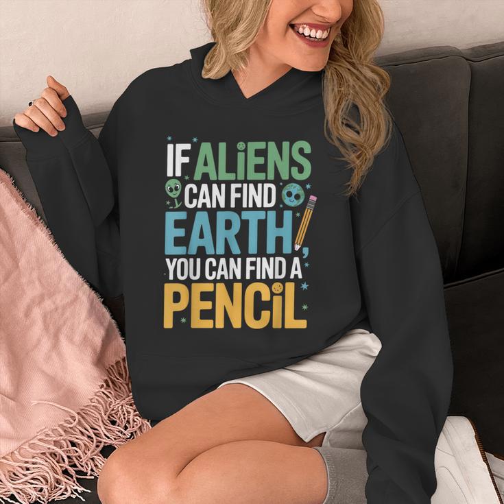 If Aliens Can Find Earth You Can Find a Pencil Teacher Unisex Hoodie, funny design If Aliens Can Find Earth You Can Find a Pencil Teacher Unisex Hoodie, funny design