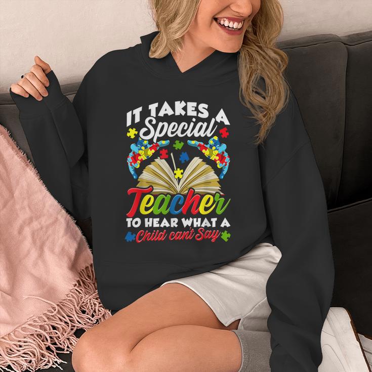 Autism Awareness Teacher Shirts It Takes A Special Teacher Unisex Hoodie, funny design