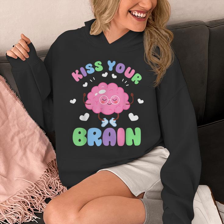 Back To School Kiss Your Brain Cute Teacher Appreciation Unisex Hoodie, funny design Back To School Kiss Your Brain Cute Teacher Appreciation Unisex Hoodie, funny design
