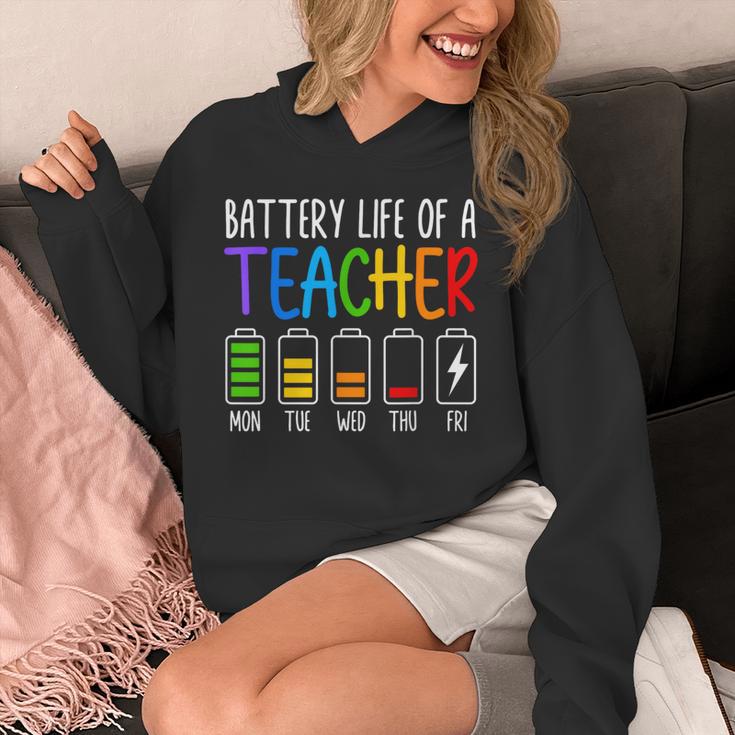 Battery Life Of A Teacher School Teacher Appreciation Unisex Hoodie, funny design Battery Life Of A Teacher School Teacher Appreciation Unisex Hoodie, funny design