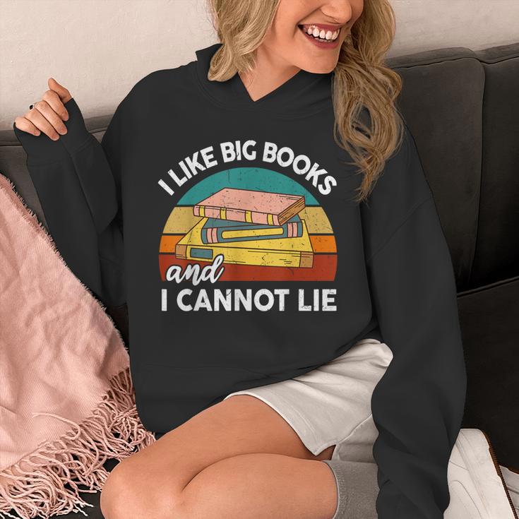 I Like Big Book Cant Lie Nerd School Librarian Teacher For Men Women Kids Unisex Hoodie, funny design