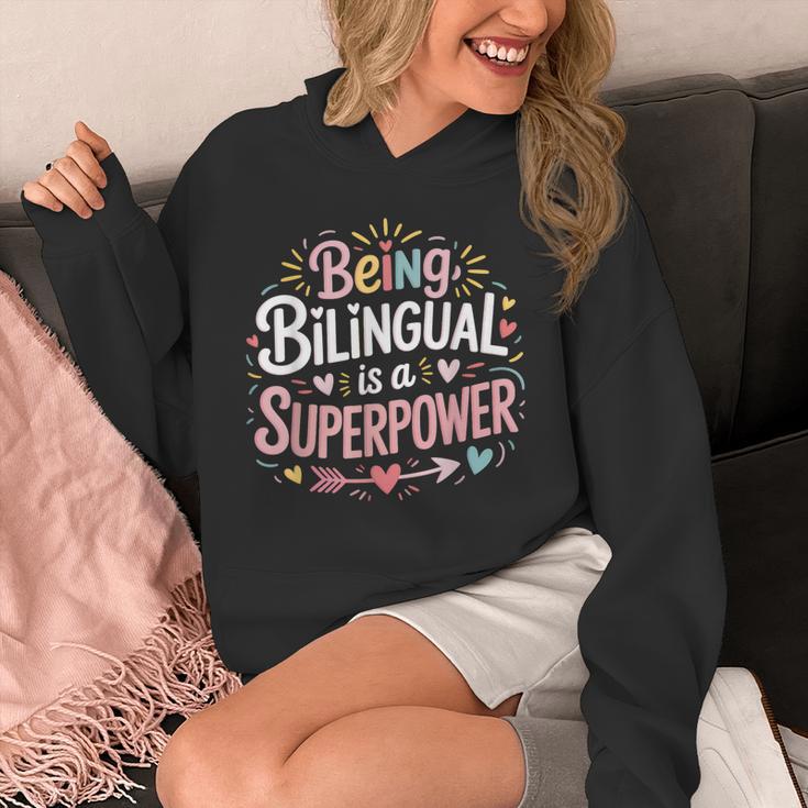 Being Bilingual Is A Superpower ESL Teacher School Unisex Hoodie, Esl Teacher Gifts, funny design Being Bilingual Is A Superpower ESL Teacher School Unisex Hoodie, Esl Teacher Gifts, funny design