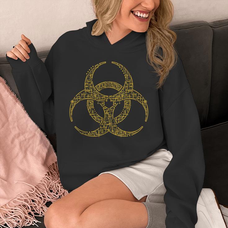 Bioengineering Biology Teacher Toxic Symbol Biohazard For Men Women Girls Kids Unisex Hoodie, funny design