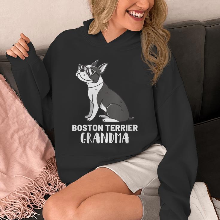 Boston Terrier Dog Owner Grandma Unisex Hoodie, funny design