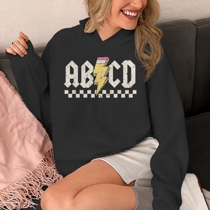 Boys Girls Teachers ABCD Rock Graphic Back To School Class Unisex Hoodie, funny design Boys Girls Teachers ABCD Rock Graphic Back To School Class Unisex Hoodie, funny design