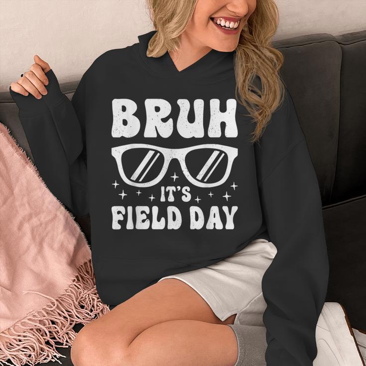 Bruh It's Field Day Teacher Boys Girls Kids Happy Field Day Unisex Hoodie, funny design