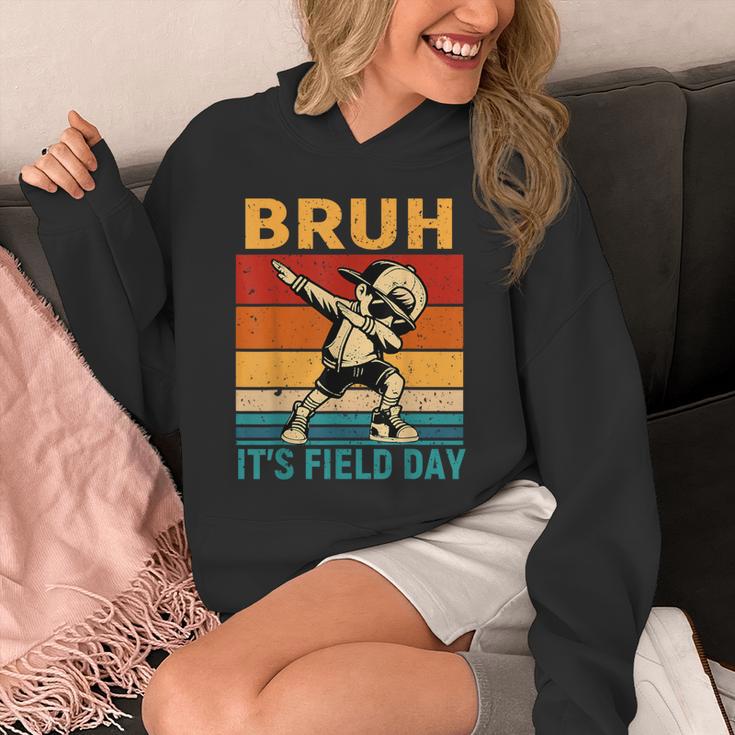 Bruh It's Field Day Teacher Happy Field Day Dabbing Boy Unisex Hoodie, funny design Bruh It's Field Day Teacher Happy Field Day Dabbing Boy Unisex Hoodie, funny design
