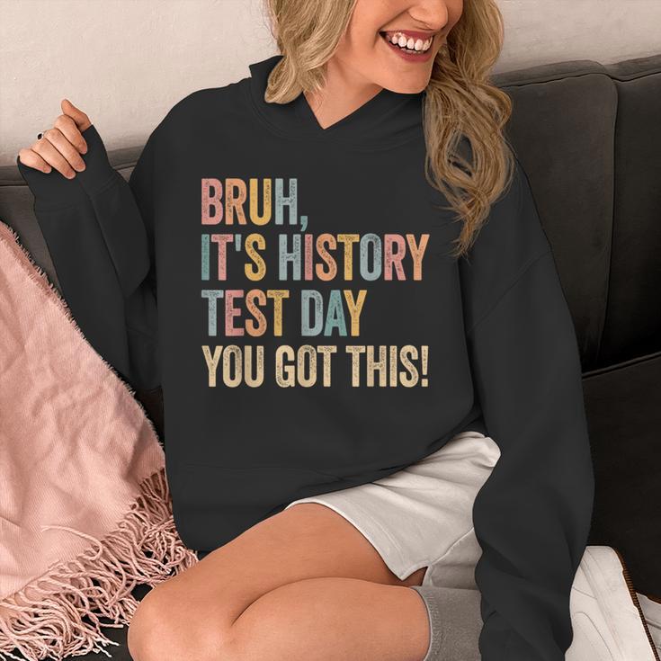 Bruh It's History Test Day You Got This History Teacher Unisex Hoodie, History Teacher Gifts, funny design Bruh It's History Test Day You Got This History Teacher Unisex Hoodie, History Teacher Gifts, funny design