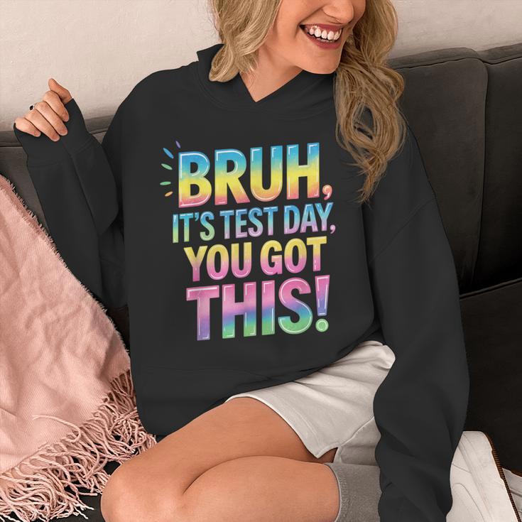 Bruh It's Test Day You Got This Funny Teacher Unisex Hoodie, funny design Bruh It's Test Day You Got This Funny Teacher Unisex Hoodie, funny design