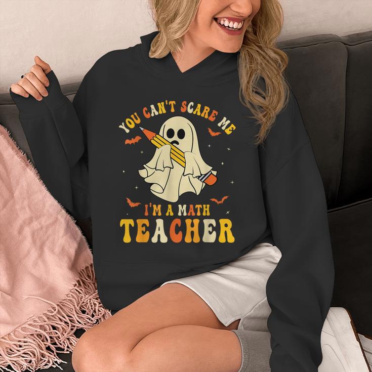 You Can't Scare Me I'm A Math Teacher Halloween Ghost Groovy Unisex Hoodie, Groovy Teacher Gifts, funny design You Can't Scare Me I'm A Math Teacher Halloween Ghost Groovy Unisex Hoodie, Groovy Teacher Gifts, funny design