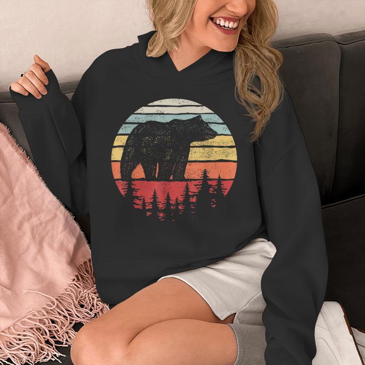 Catch Some Rays Vintage Retro Grizzly Bear Unisex Hoodie, funny design