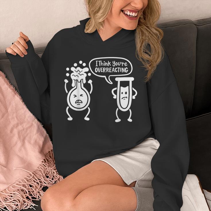 Chemistry Science Teacher I Think You'Re Overreacting Men Women Girls Kids Unisex Hoodie, Science Teacher Gifts, funny design Chemistry Science Teacher I Think You'Re Overreacting Men Women Girls Kids Unisex Hoodie, Science Teacher Gifts, funny design