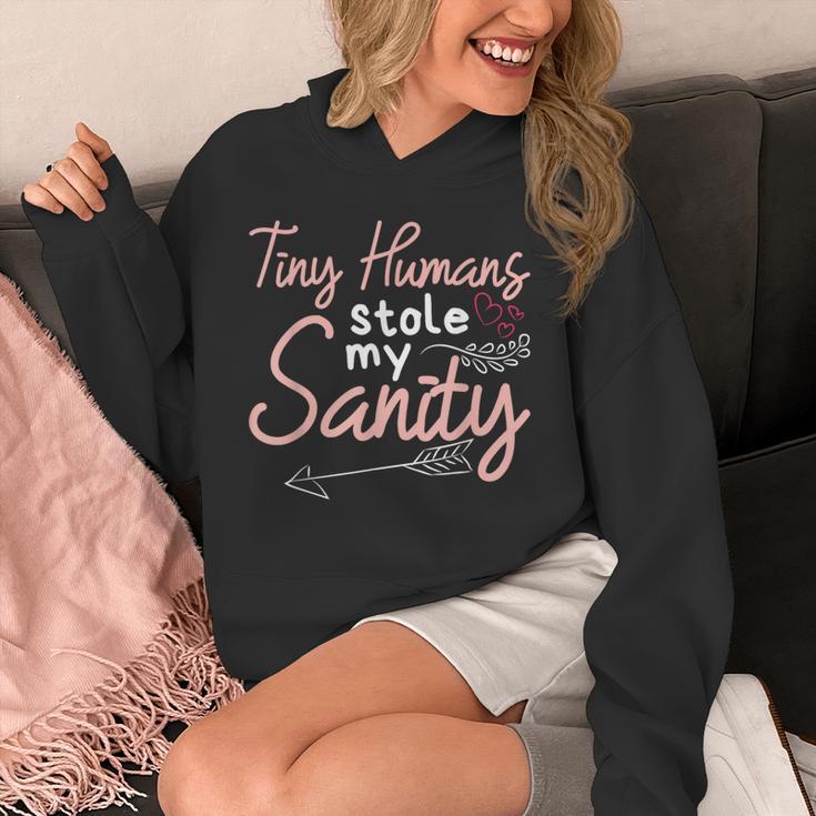 Childcare Provider Daycare Teacher Stole My Sanity Unisex Hoodie, funny design