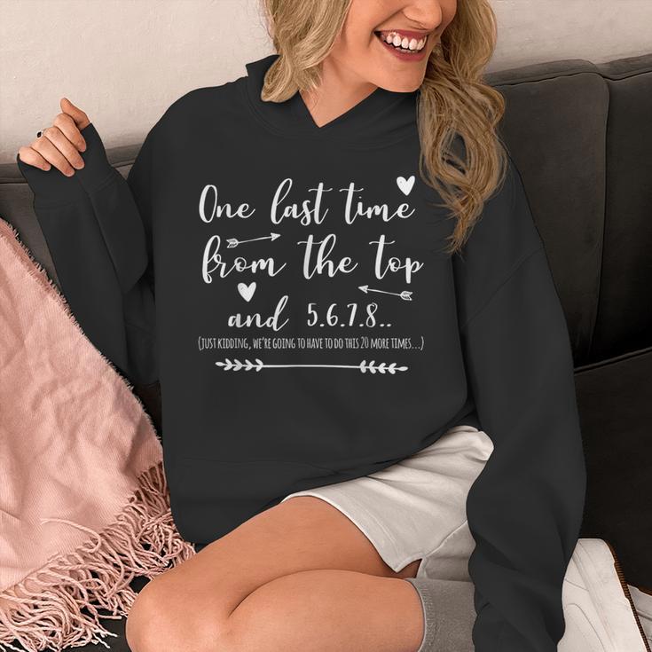 Choreographer Dance Teacher One Last Time From The Top Unisex Hoodie, funny design Choreographer Dance Teacher One Last Time From The Top Unisex Hoodie, funny design