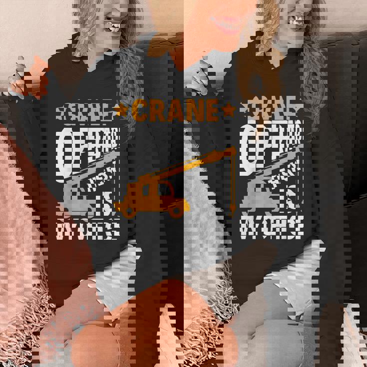 Crane Whisperer 面白いクレーン オペレーター パーカー