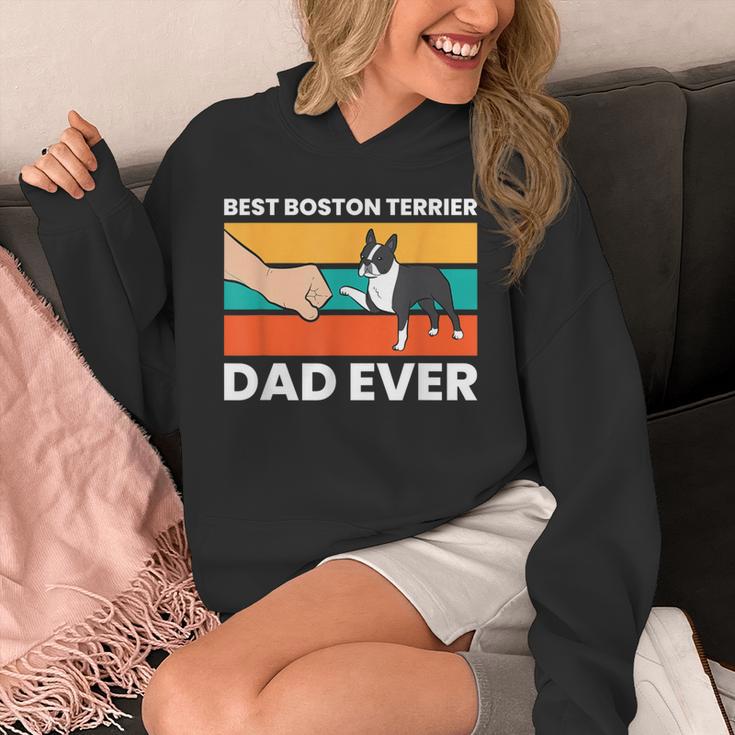 Cute Boston Terrier Best Boston Terrier Dad Ever Unisex Hoodie, Couple Gifts, Boston Terrier Dad Gifts, funny design