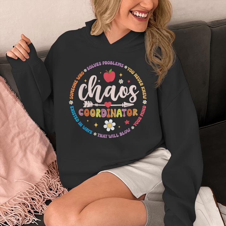 Cute Chaos Coordinator Teacher First Day Of School Unisex Hoodie, funny design Cute Chaos Coordinator Teacher First Day Of School Unisex Hoodie, funny design