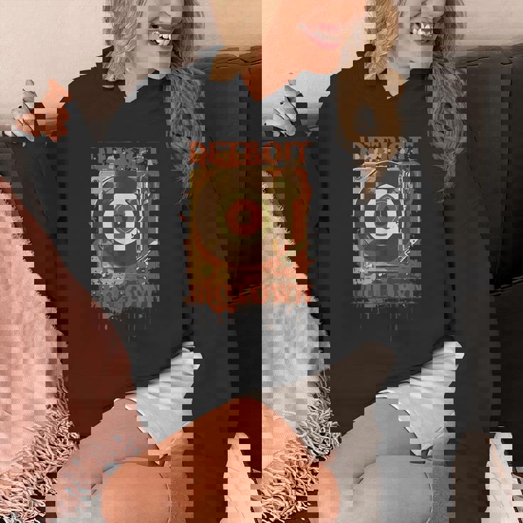 Detroit Motown レコード パーカー