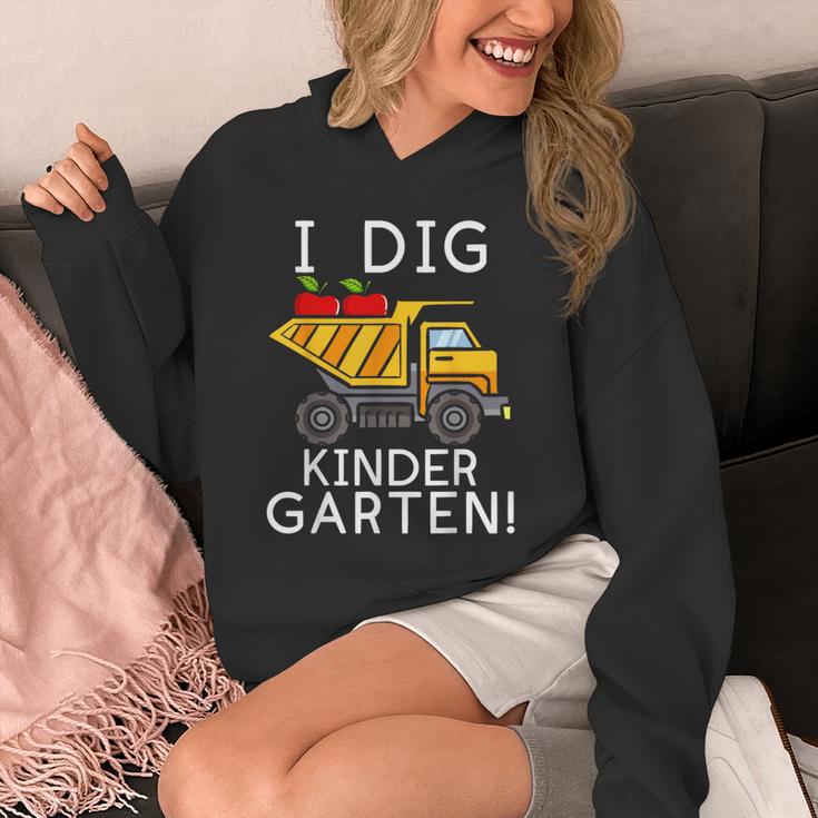 I Dig Kindergarten Student Teacher Construction First Day Unisex Hoodie, funny design