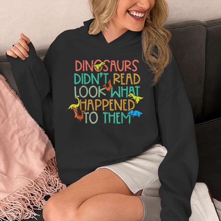 Dinosaurs Didnt Read Book Lover Boys Kids Teacher Unisex Hoodie, funny design Dinosaurs Didnt Read Book Lover Boys Kids Teacher Unisex Hoodie, funny design