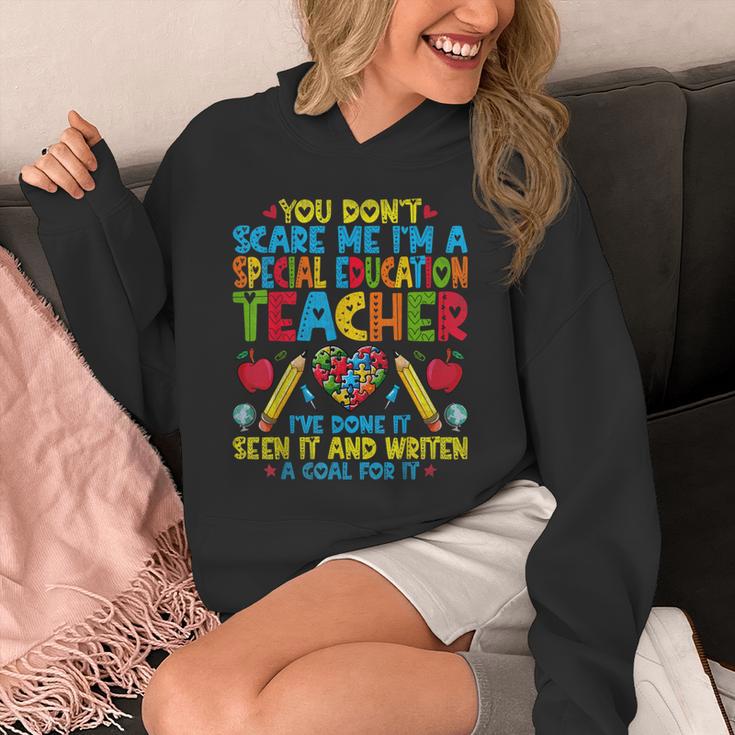 You Don't Scare Me I'm A Special Education Teacher SPED Unisex Hoodie, funny design You Don't Scare Me I'm A Special Education Teacher SPED Unisex Hoodie, funny design