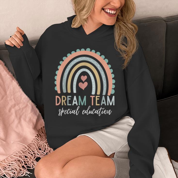 Dream Team Special Education Teacher ED SPED Squad Rainbow Unisex Hoodie, funny design Dream Team Special Education Teacher ED SPED Squad Rainbow Unisex Hoodie, funny design