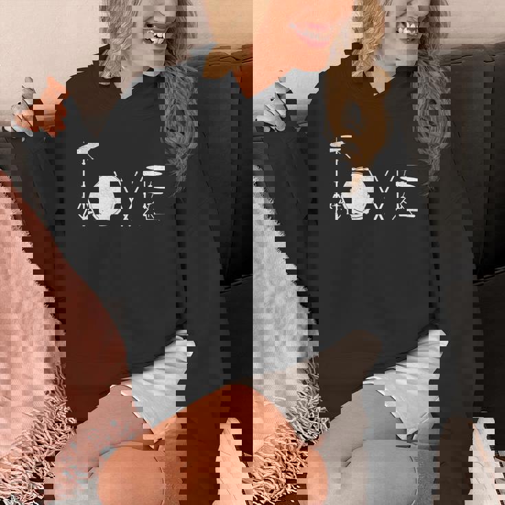 Drummer Love グラフィックドラムセット ドラミングミュージシャン ロックバンド パーカー