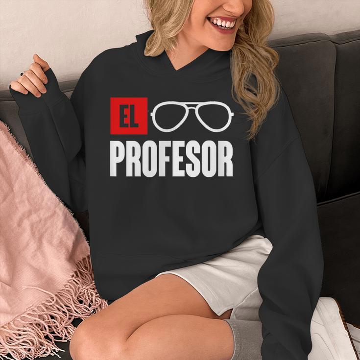 El Professor Money Costume Profesor Glasses Men Teacher Gift Unisex Hoodie, funny design El Professor Money Costume Profesor Glasses Men Teacher Gift Unisex Hoodie, funny design