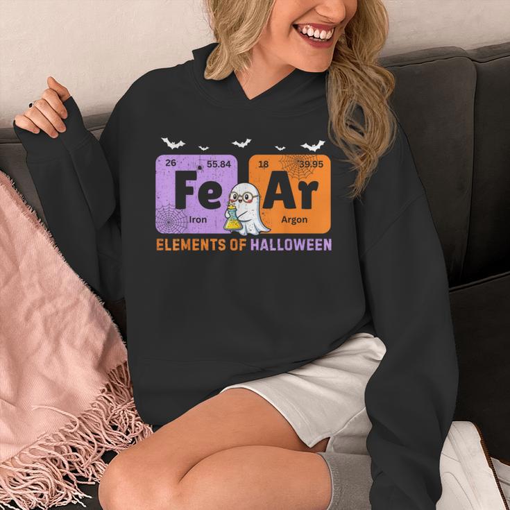 Elements Of Halloween Fear Periodically Chemistry Teacher Unisex Hoodie, funny design Elements Of Halloween Fear Periodically Chemistry Teacher Unisex Hoodie, funny design