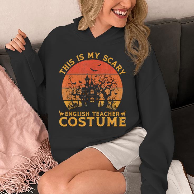 English Teacher Matching This Is My Scary Halloween Costume Unisex Hoodie, English Teacher Gifts, funny design English Teacher Matching This Is My Scary Halloween Costume Unisex Hoodie, English Teacher Gifts, funny design