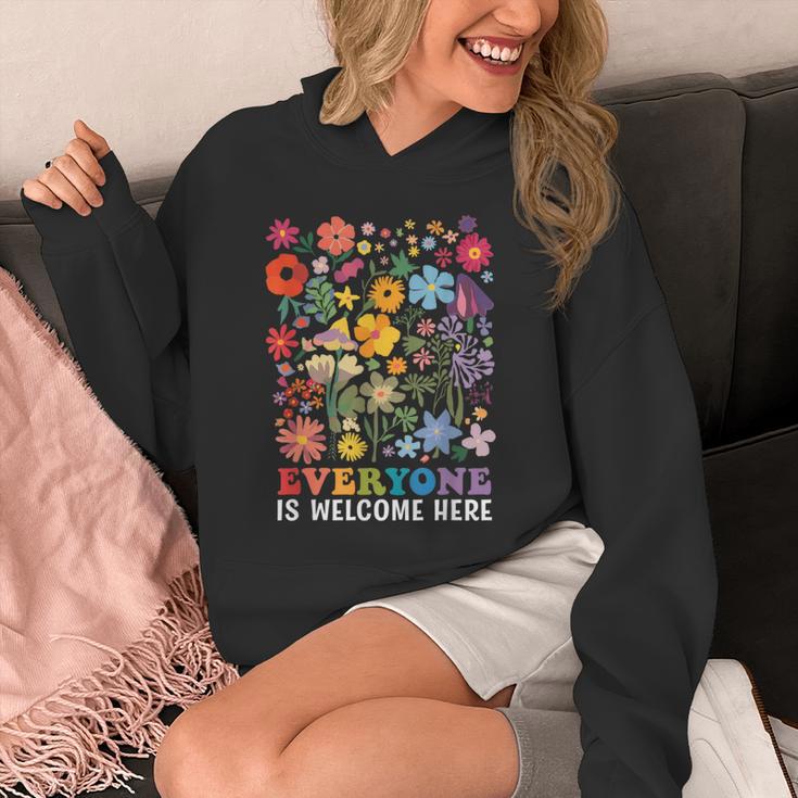Everyone Is Welcome Here Tshirt Idaho Teacher Support Retro Unisex Hoodie, funny design Everyone Is Welcome Here Tshirt Idaho Teacher Support Retro Unisex Hoodie, funny design