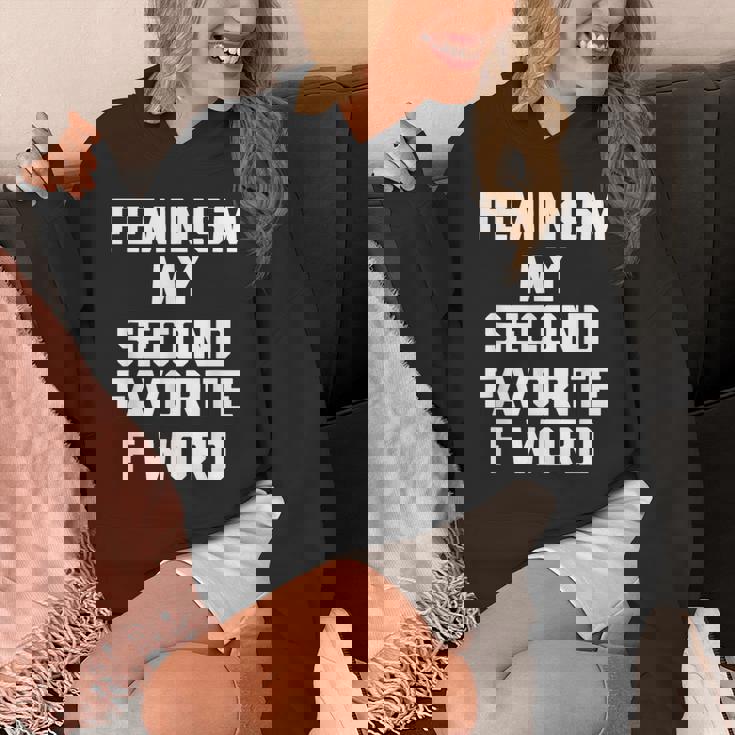 Feminism Myecond Favorite F Word ファニーフェミニスト パーカー