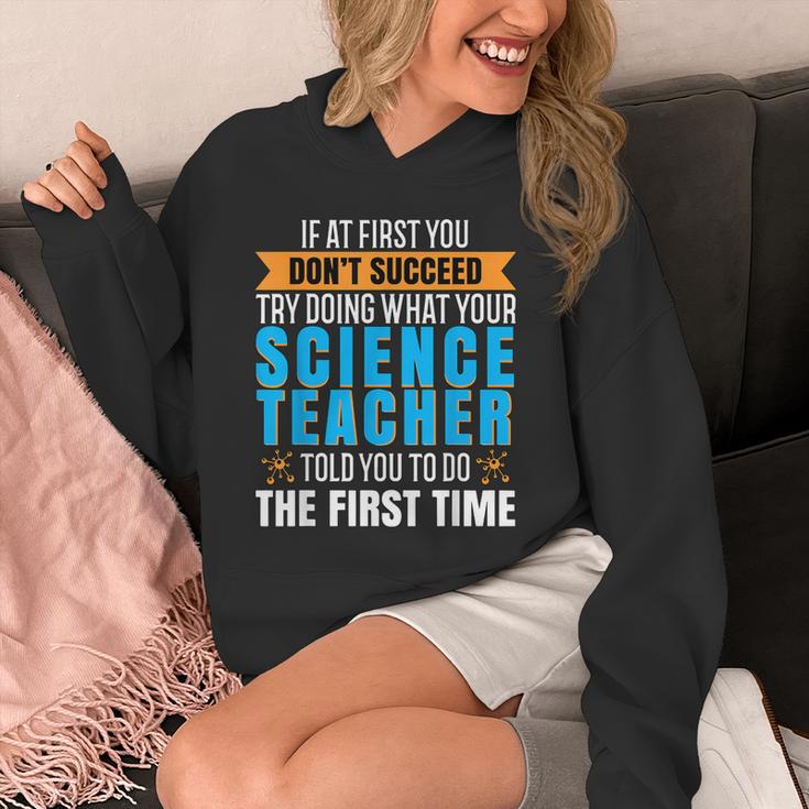 If At First You Don't Succeed Try Doing What Science Teacher Unisex Hoodie, Science Teacher Gifts, funny design If At First You Don't Succeed Try Doing What Science Teacher Unisex Hoodie, Science Teacher Gifts, funny design