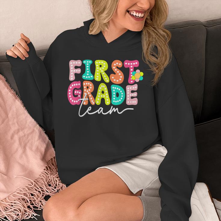 First Grade Team Teacher Back To School 1st Grade Squad Kids Unisex Hoodie, First Grade Teacher Gifts, funny design First Grade Team Teacher Back To School 1st Grade Squad Kids Unisex Hoodie, First Grade Teacher Gifts, funny design