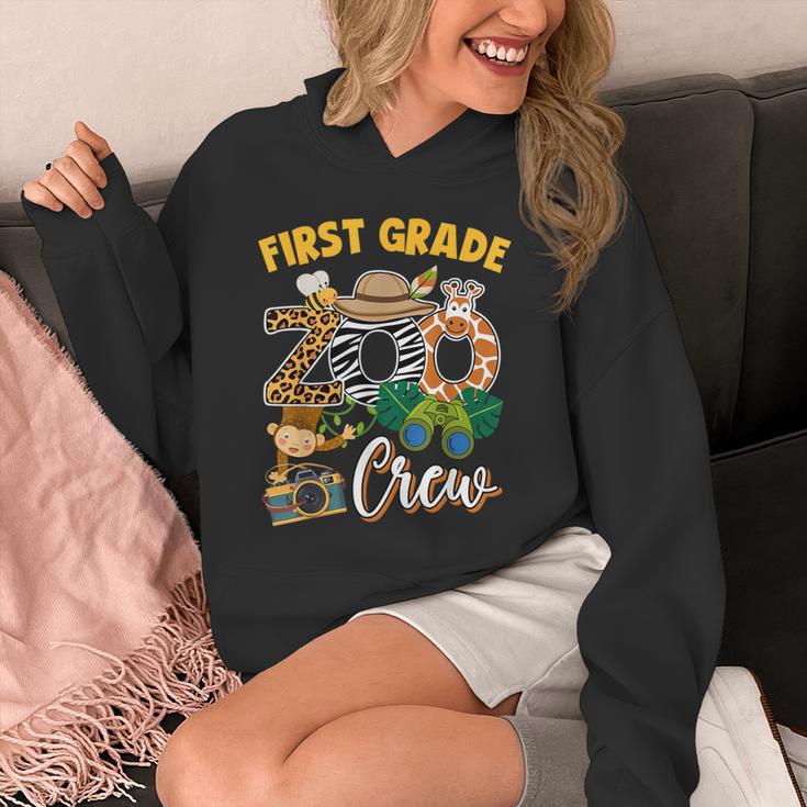 First Grade Zoo Field Trip Squad Matching Teacher Students Unisex Hoodie, First Grade Teacher Gifts, funny design First Grade Zoo Field Trip Squad Matching Teacher Students Unisex Hoodie, First Grade Teacher Gifts, funny design