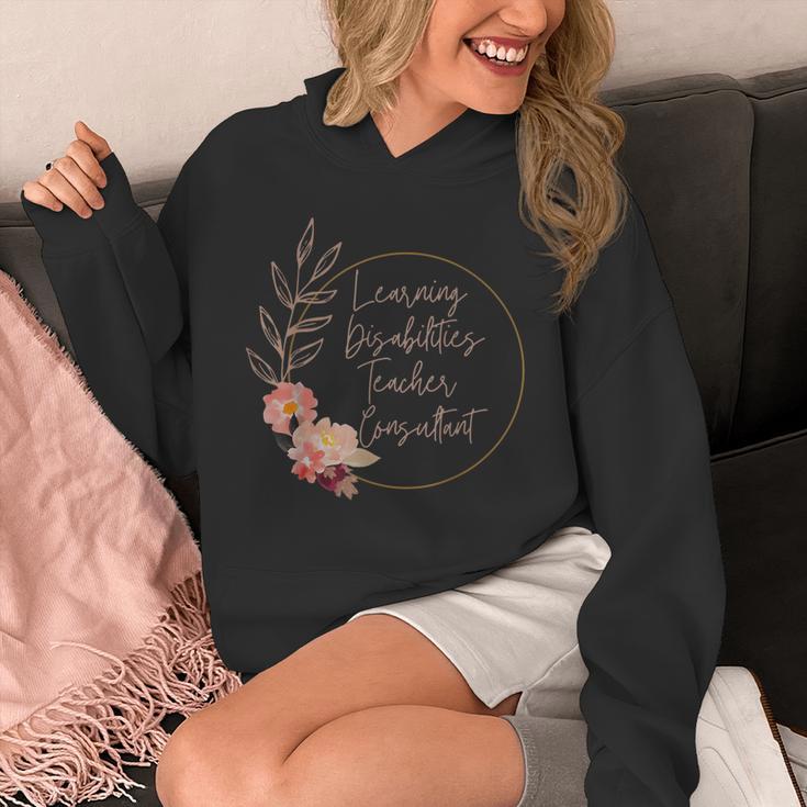 Floral Learning Disabilities Teacher Consultant SPED Teacher Unisex Hoodie, funny design Floral Learning Disabilities Teacher Consultant SPED Teacher Unisex Hoodie, funny design