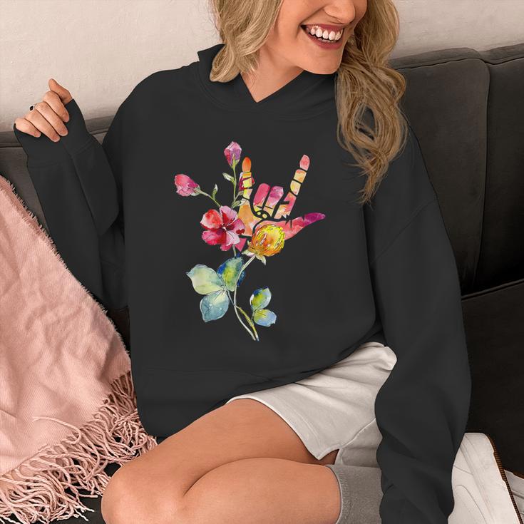 Flower American Sign Language ASL Teacher Teaching Deaf Unisex Hoodie, funny design Flower American Sign Language ASL Teacher Teaching Deaf Unisex Hoodie, funny design