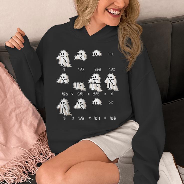 Fractions Math Teacher Ghost Math Halloween Humorous Unisex Hoodie, funny design Fractions Math Teacher Ghost Math Halloween Humorous Unisex Hoodie, funny design