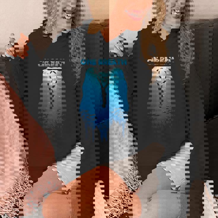 Freediving One Breath ダイビング Apnea オーシャンフリー ダイブシー 長袖tシャツ パーカー