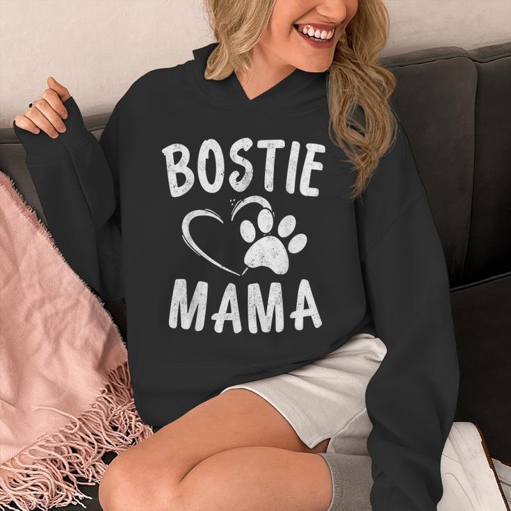 Fun Bostie Mama Dog Lover Apparel Boston Terrier Mom Unisex Hoodie, Couple Gifts, Mom Gifts, Boston Terrier Mom Gifts, funny design