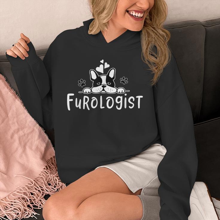 Furologist Puppy Stylist Cute Dog Groomer Men Women Unisex Hoodie, funny design