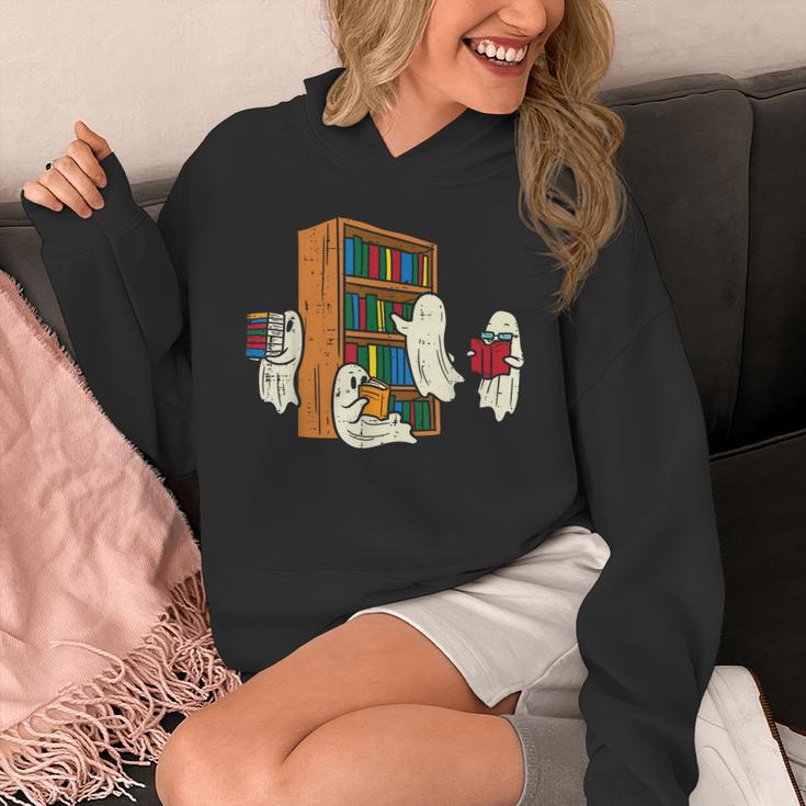 Ghosts Reading Books Teacher Halloween Librarian Boooks Unisex Hoodie, funny design Ghosts Reading Books Teacher Halloween Librarian Boooks Unisex Hoodie, funny design