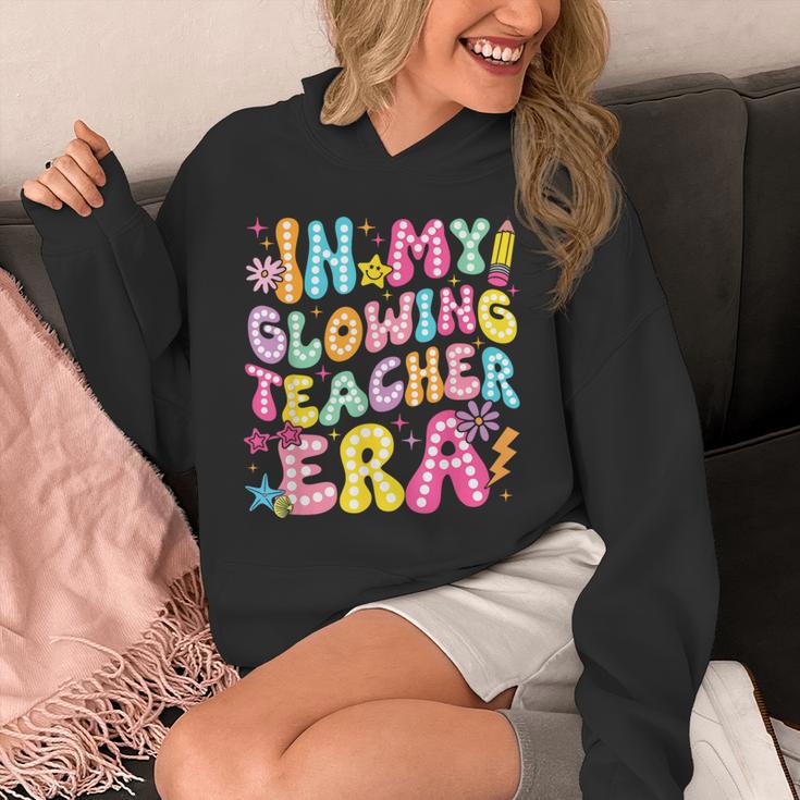 In My Glowing Teacher Era Teaching Back To School Unisex Hoodie, funny design In My Glowing Teacher Era Teaching Back To School Unisex Hoodie, funny design
