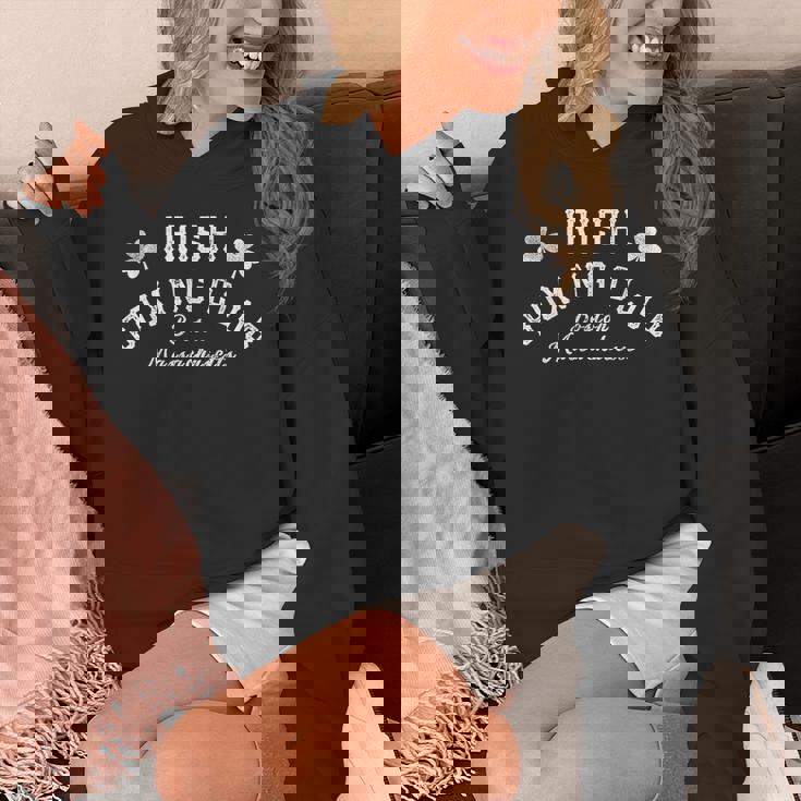 Great Irish ボクシングシャツ メンズ クラブ ボストン ファイティングtシャツ パブ パーカー