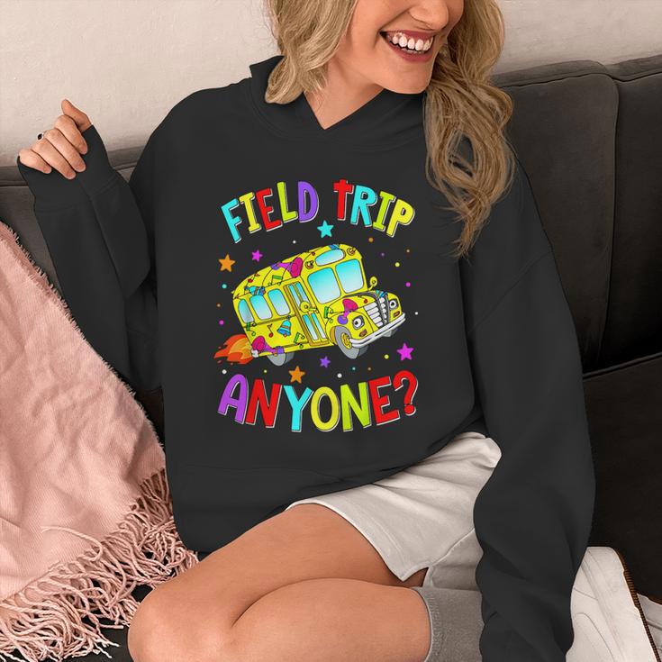 Groovy Field Trip Anyone Happy Field Day For Teachers Kids Unisex Hoodie, funny design Groovy Field Trip Anyone Happy Field Day For Teachers Kids Unisex Hoodie, funny design