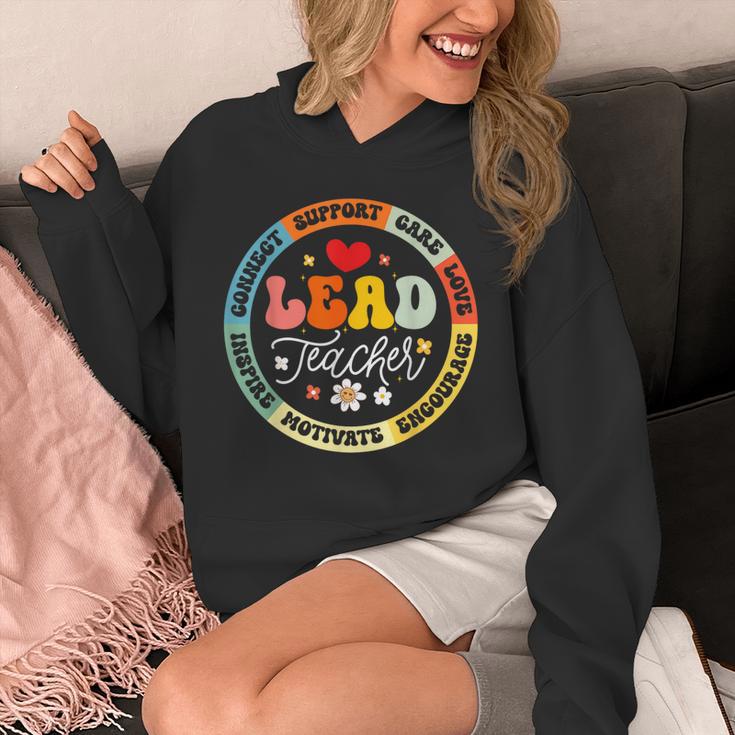 Groovy Lead Teacher Appreciation Back To School Unisex Hoodie, Groovy Teacher Gifts, funny design Groovy Lead Teacher Appreciation Back To School Unisex Hoodie, Groovy Teacher Gifts, funny design