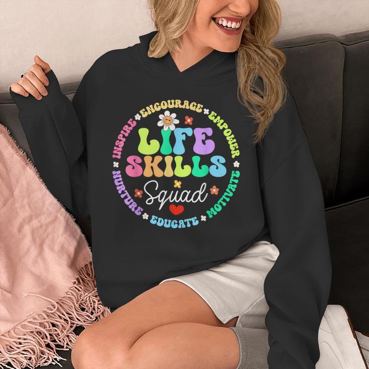 Groovy Life Skills Squad Teacher Special Ed SPED Team Crew Unisex Hoodie, Groovy Teacher Gifts, funny design Groovy Life Skills Squad Teacher Special Ed SPED Team Crew Unisex Hoodie, Groovy Teacher Gifts, funny design