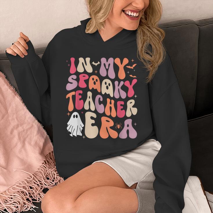 Groovy In My Spooky Teacher Era Halloween Party Boo Unisex Hoodie, Groovy Teacher Gifts, funny design